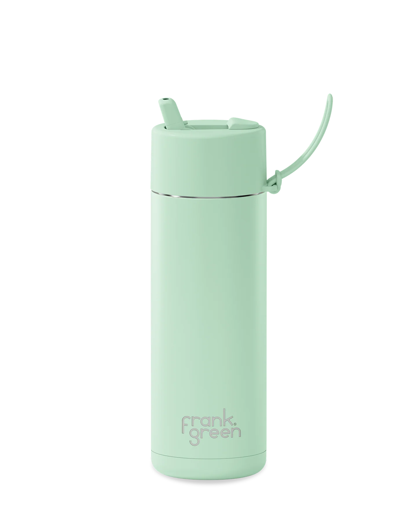 20oz Stainless Steel Ceramic Bottle with Straw - Image 8