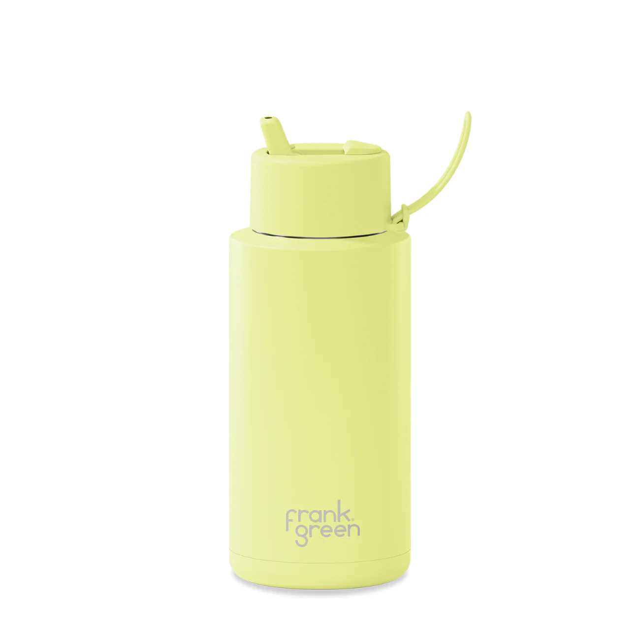 34oz Stainless Steel Ceramic Bottle with Straw - Image 14