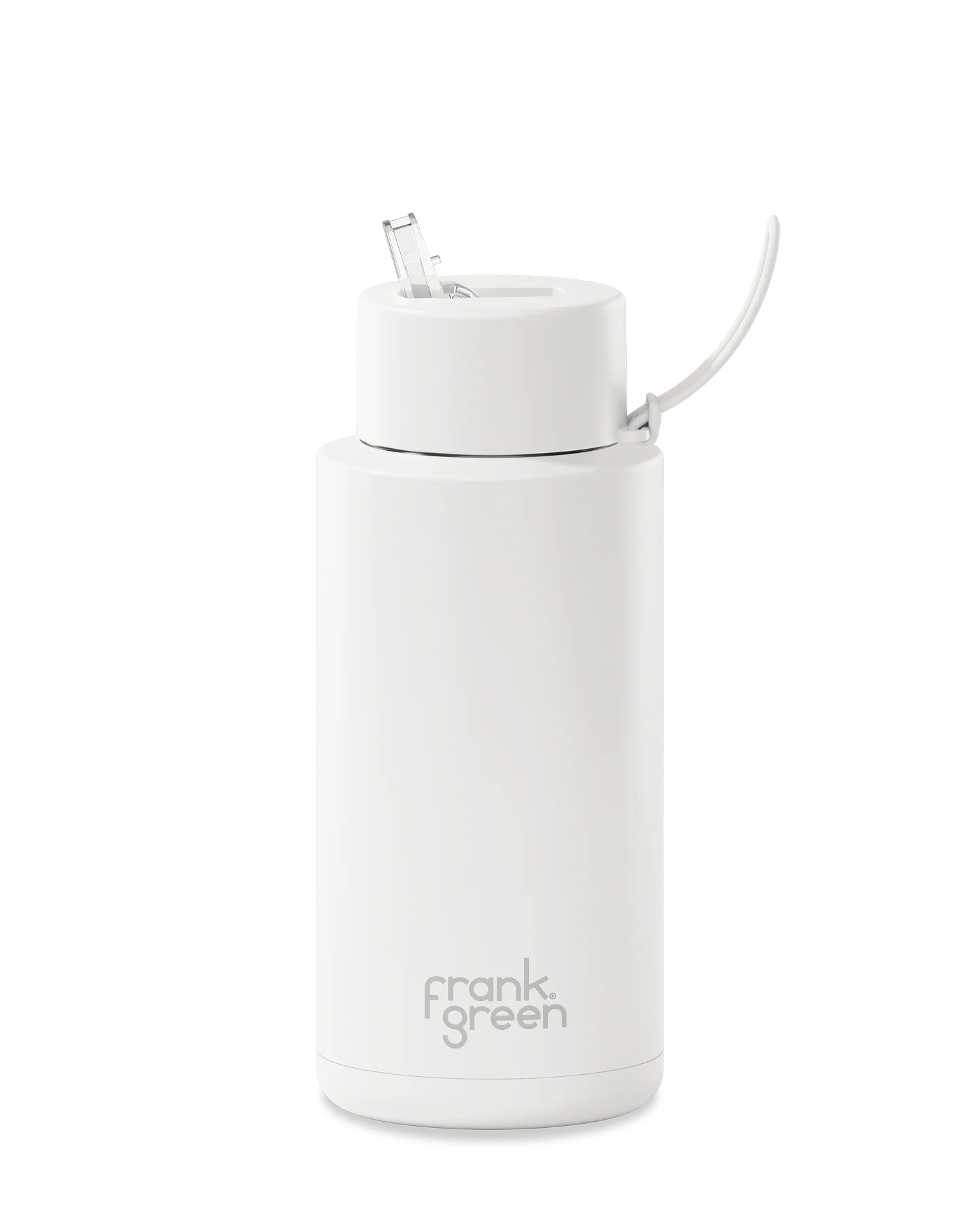 34oz Stainless Steel Ceramic Bottle with Straw - Image 16