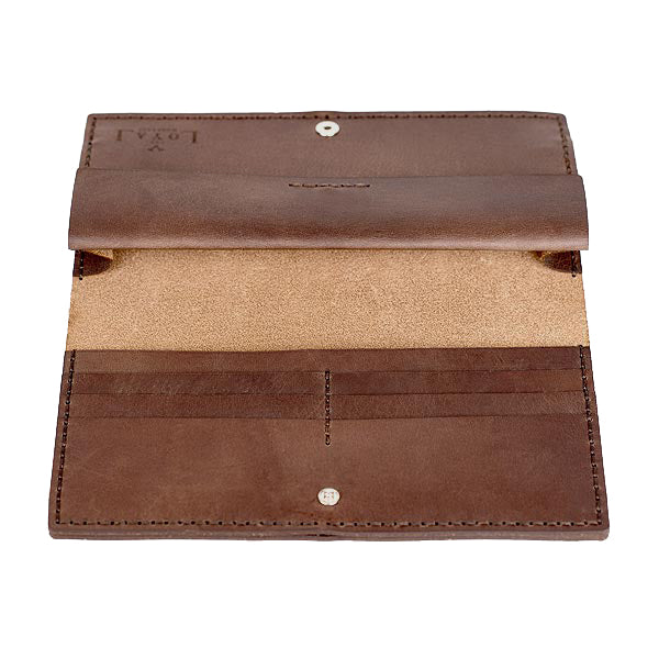 Alongsider Ethical Leather Wallet - Vintage Brown - Image 4