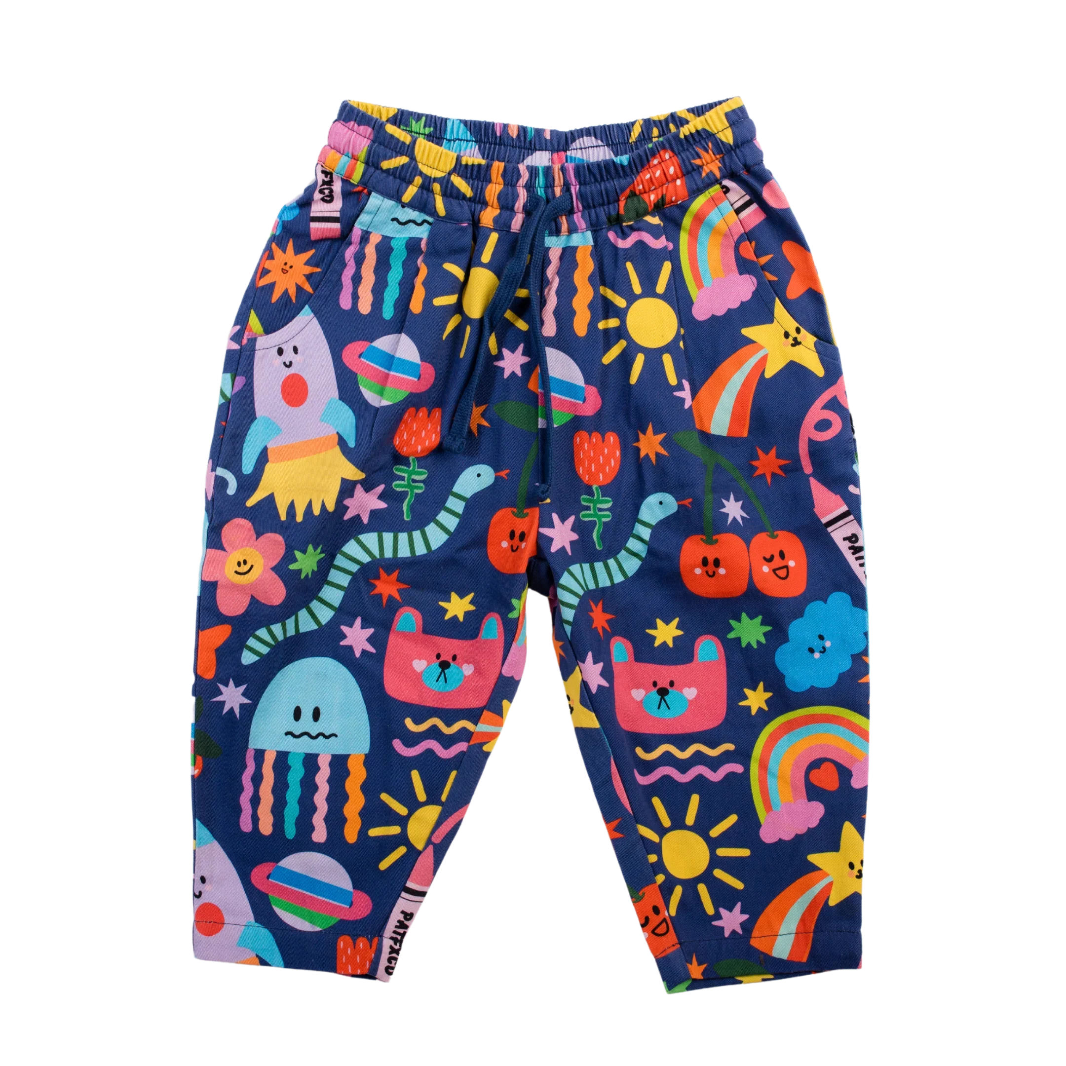 Barrel Pants - Sticker Book Print