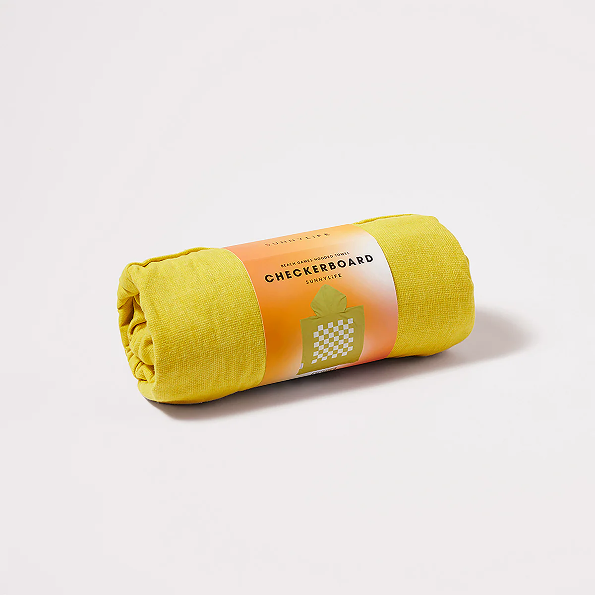 Beach Games Hooded Towel - Sunny Yellow - Image 3