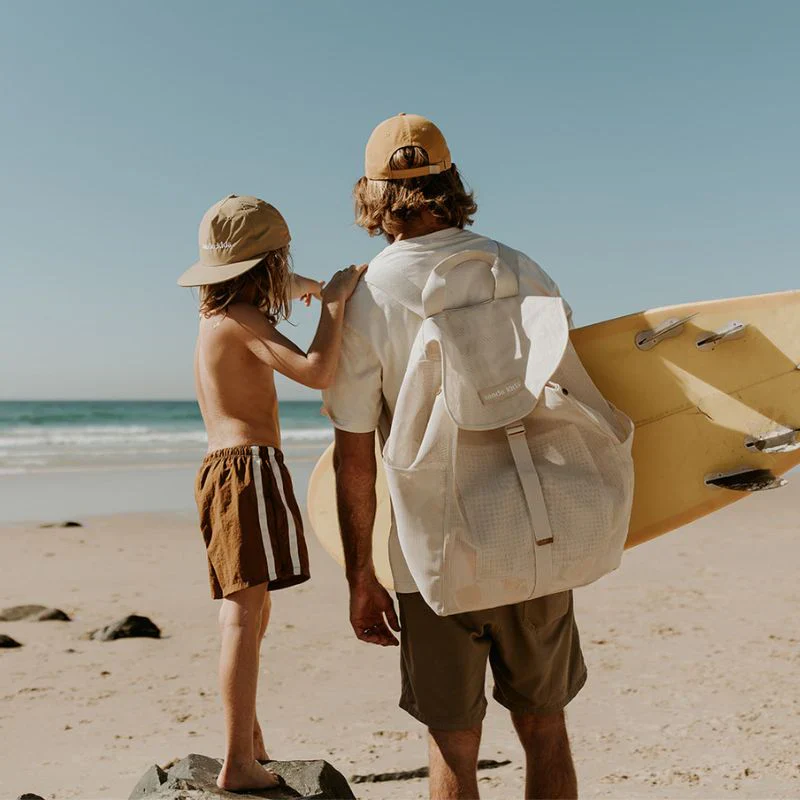 Beach Hauler - Mesh Backpack - Sand - Image 2