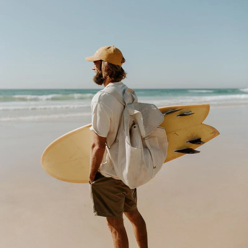 Beach Hauler - Mesh Backpack - Sand - Image 3
