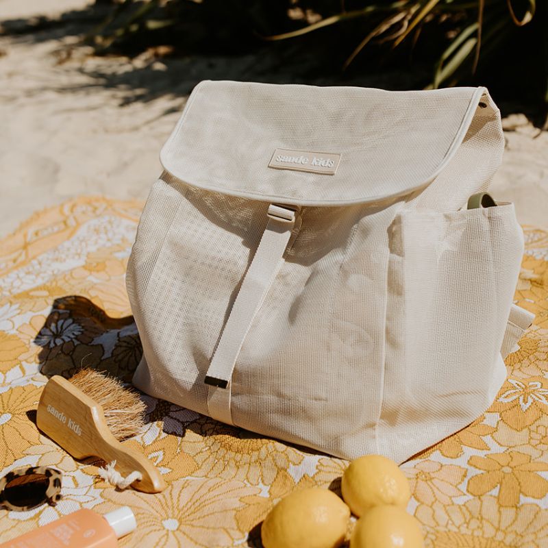 Beach Hauler - Mesh Backpack - Sand - Image 6