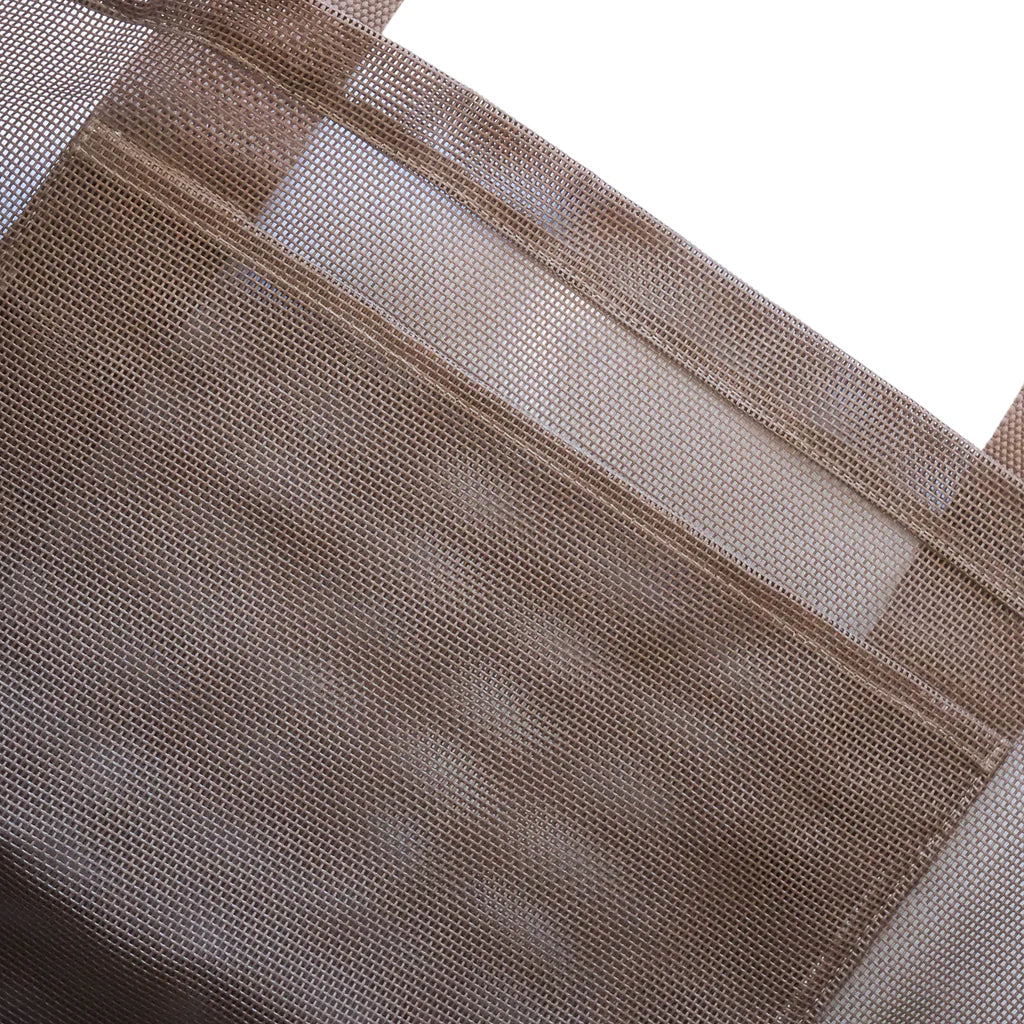 Beach Hauler - Mini Mesh Beach Bag - Espresso - Image 4
