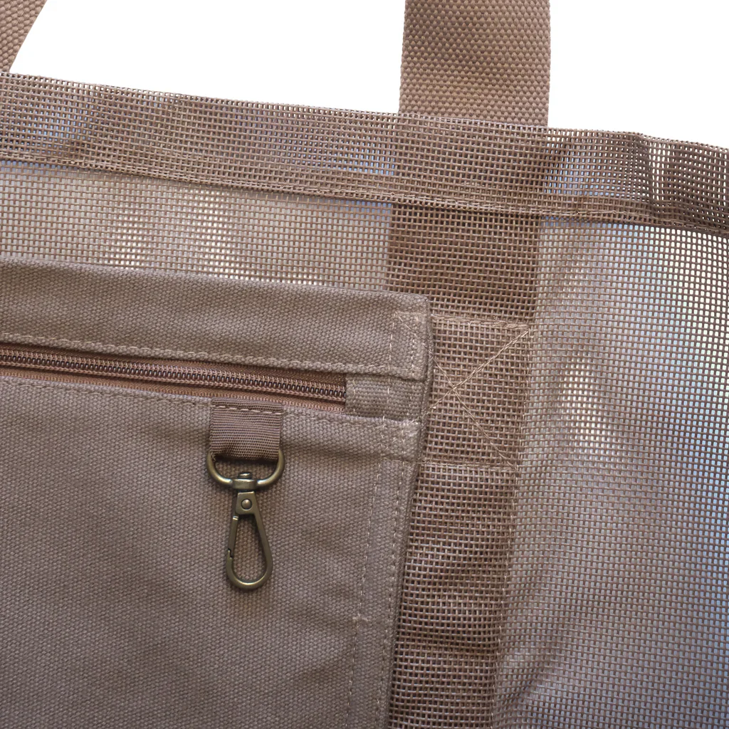 Beach Hauler - Mini Mesh Beach Bag - Espresso - Image 5