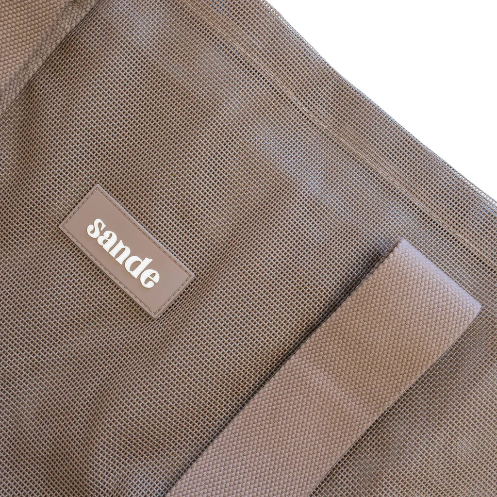 Beach Hauler - Mini Mesh Beach Bag - Espresso - Image 6