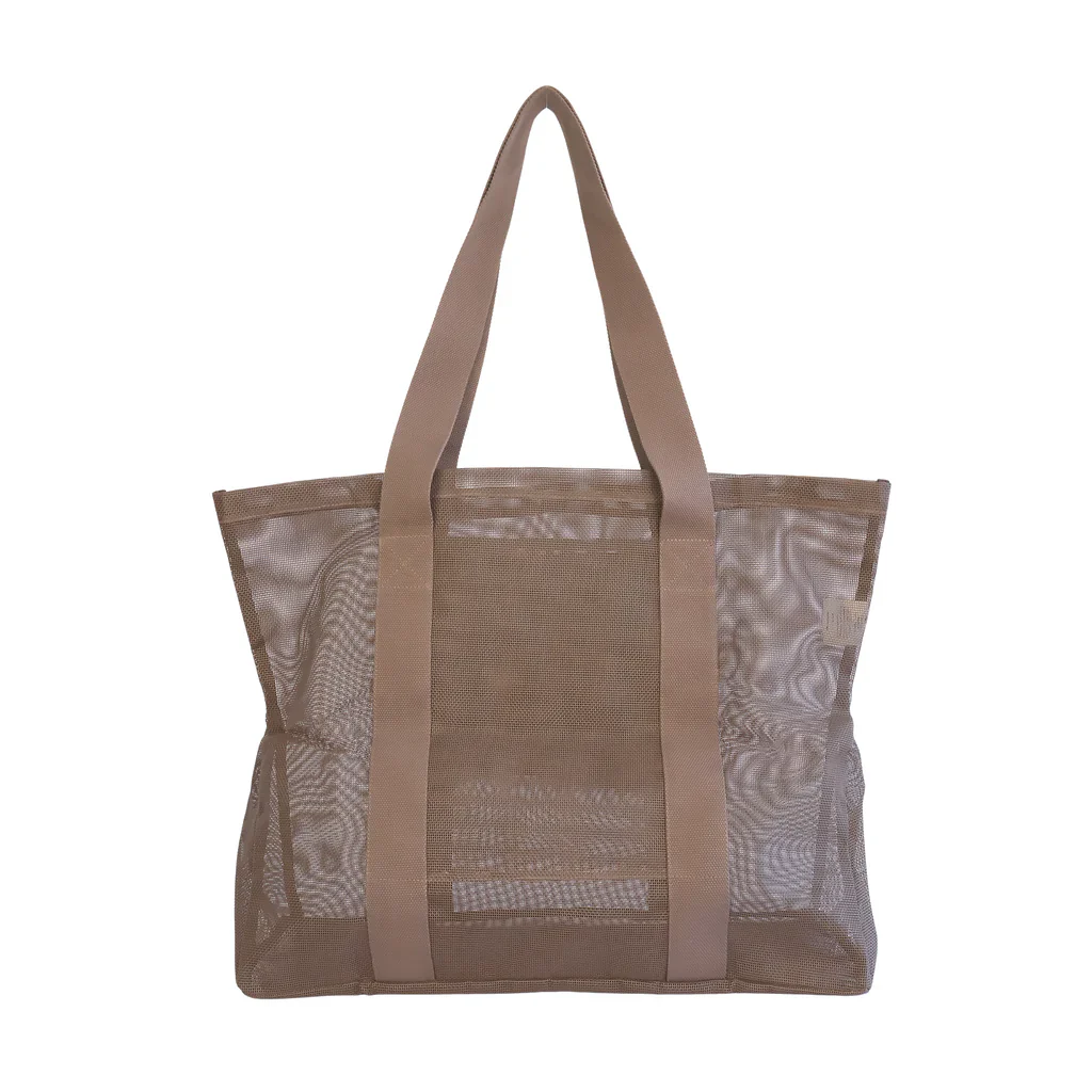 Beach Hauler - Mini Mesh Beach Bag - Espresso - Image 8