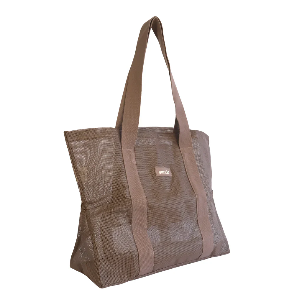 Beach Hauler - Mini Mesh Beach Bag - Espresso - Image 9