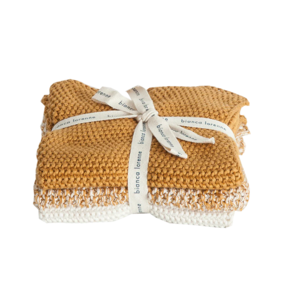 Wash Cloths - Ochre