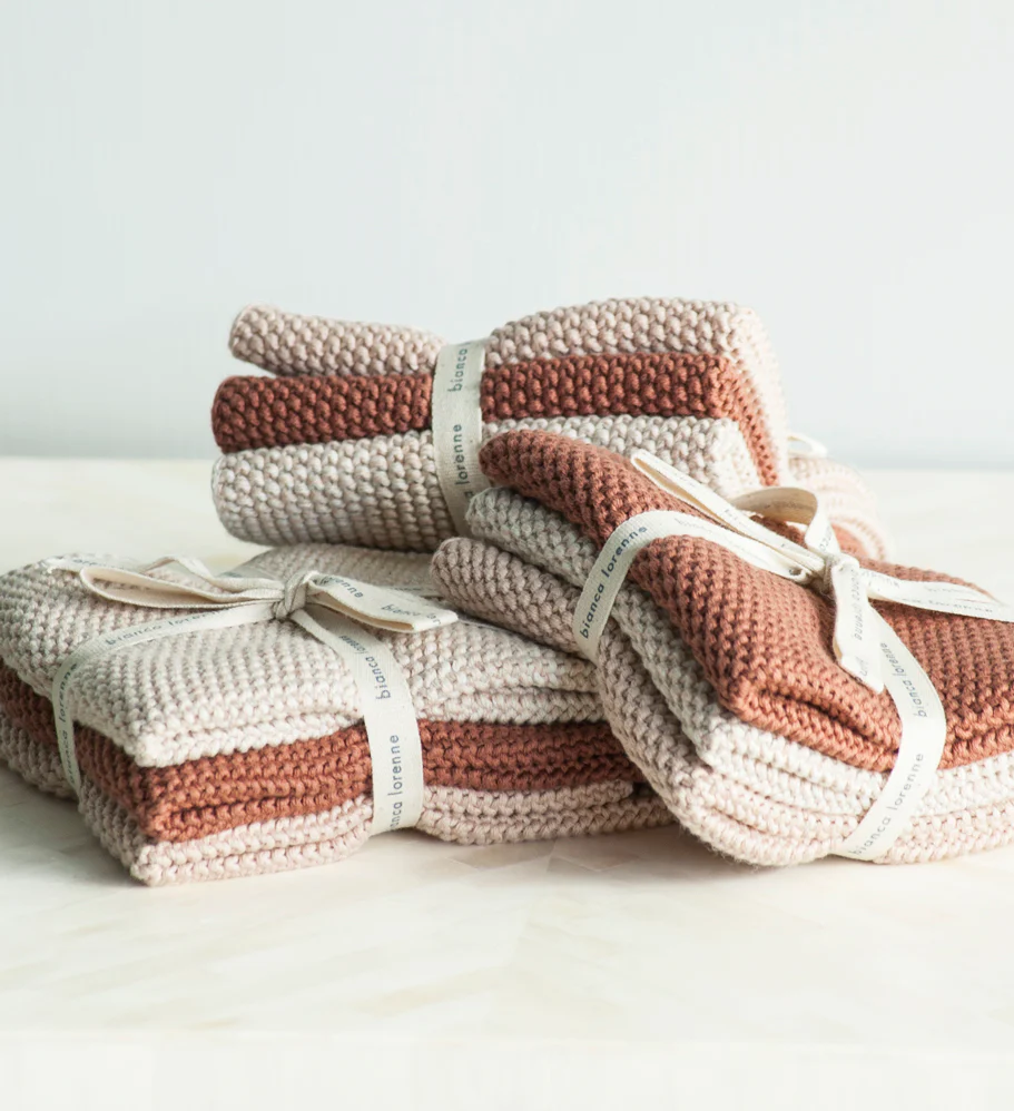 Wash Cloths - Vintage Rose - Image 2