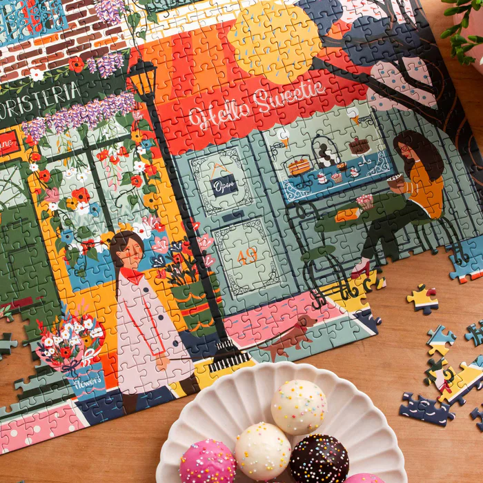 Blossom Lane - 1000 Piece Puzzle - Image 4