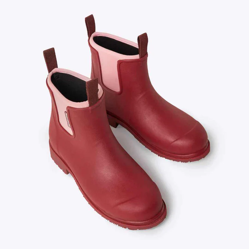 Bobbi Boot - Beetroot and Pink - Image 7