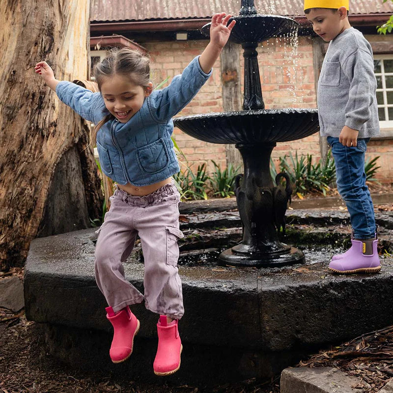 Bobbi Kids Gumboot - Fuchsia Pink - Image 7