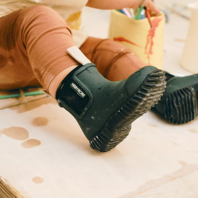 Bobbi Kids Gumboot - Forest Green - Image 3