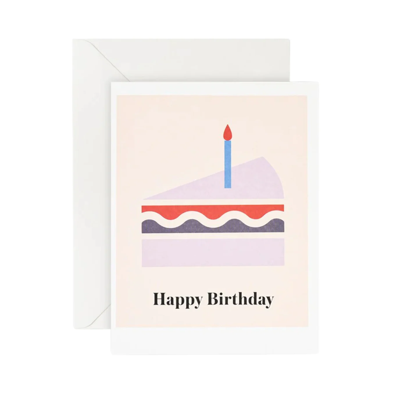 Card - Happy Birthday Cake Slice