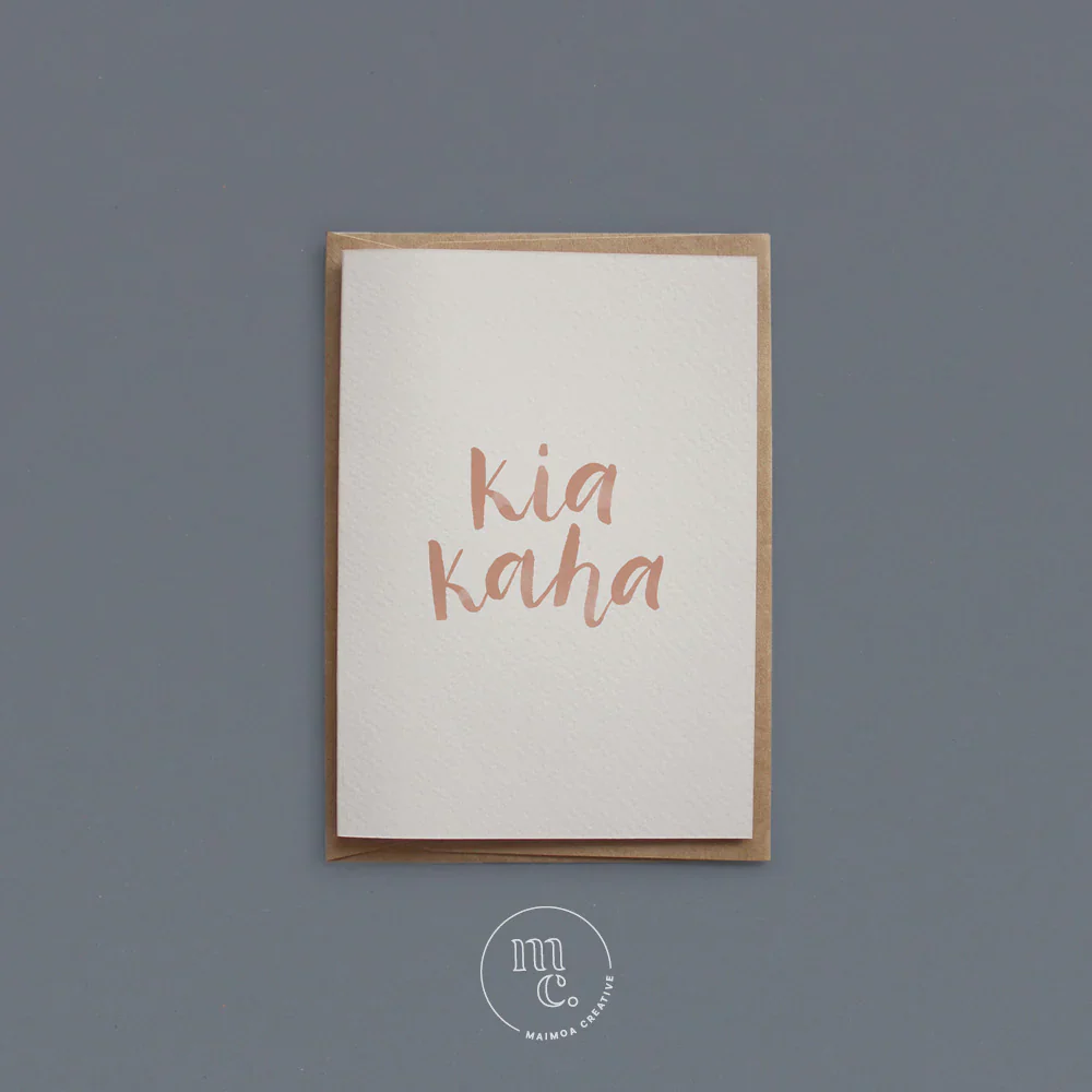 Card - 'Kia Kaha' (Be strong. You got this) - Image 3