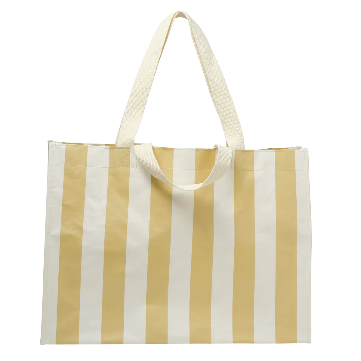 Carryall Beach Bag - Butternut Stripe