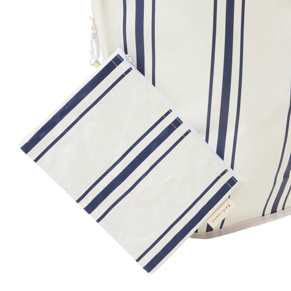 Carryall Beach Bag - Coastal Resort - Blue - Image 4