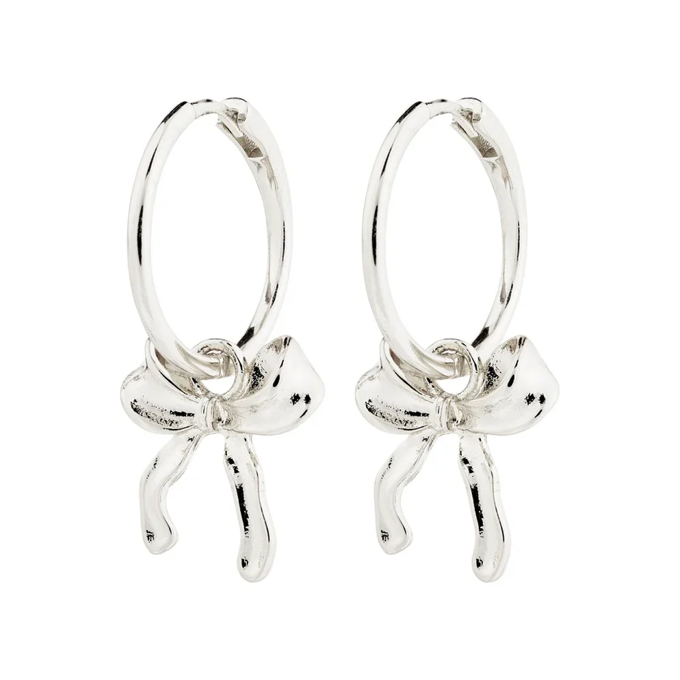 Cassian Hoop Earrings - Silver Plated