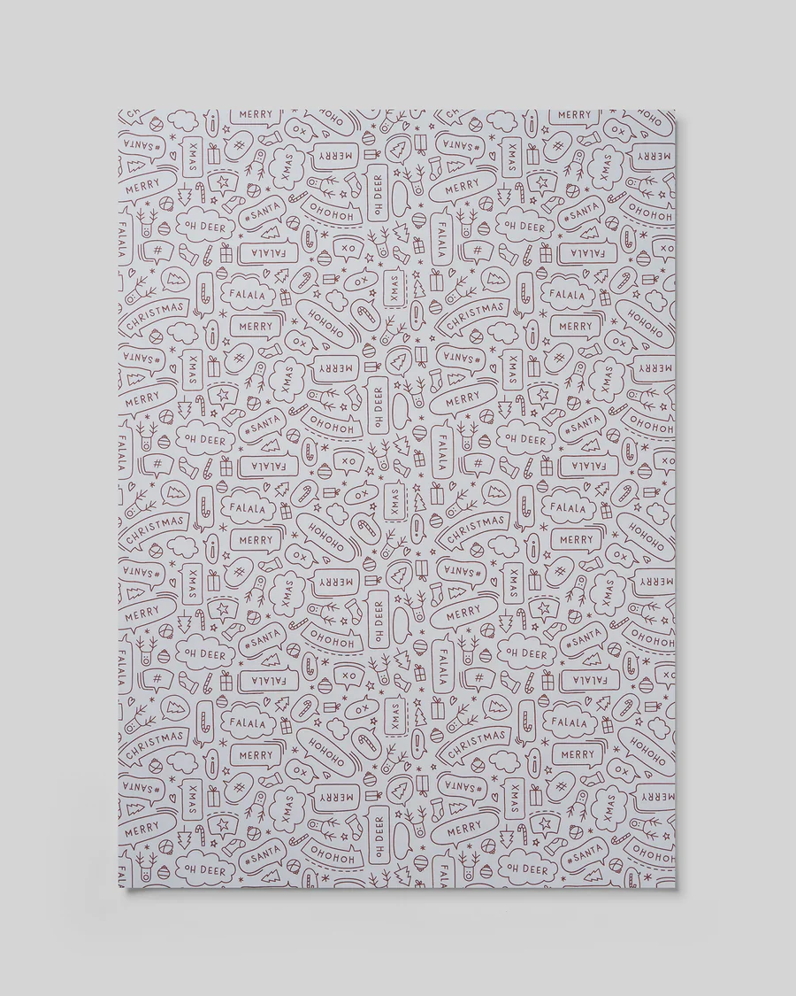Christmas Gift Wrap Roll - Speech - Mulled Wine - Image 4
