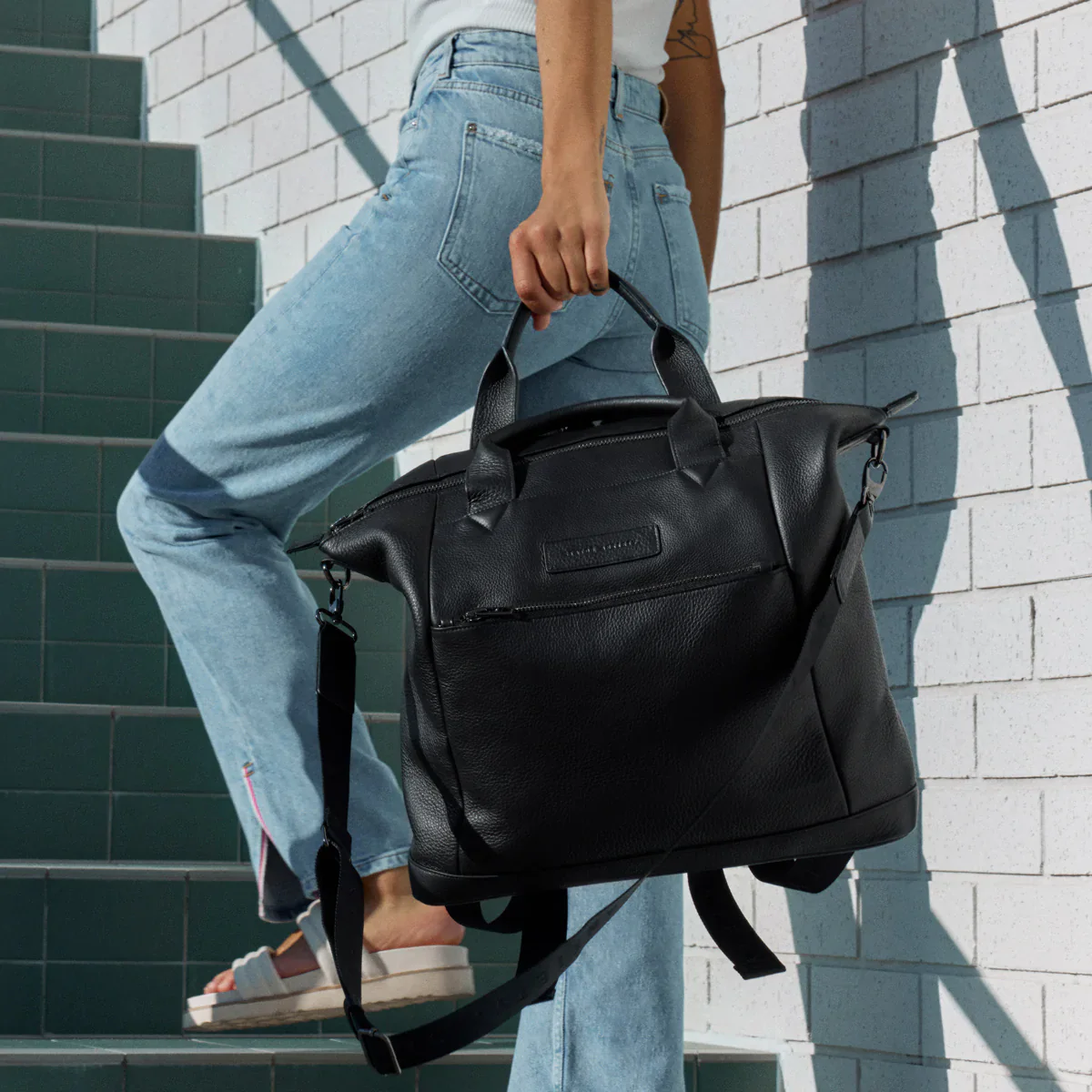 Comes In Waves Bag - Black - Image 7