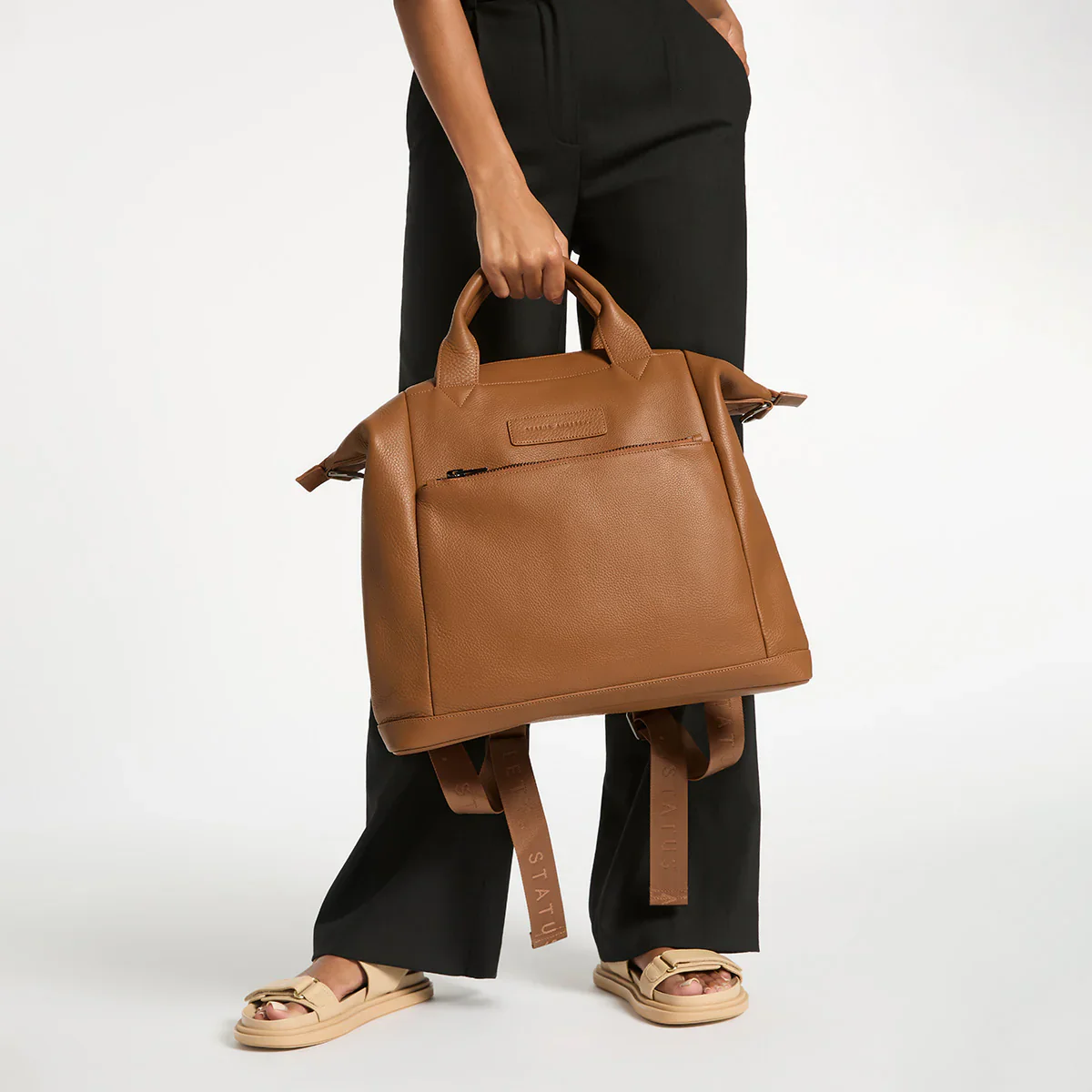 Comes In Waves Bag - Camel - Image 8