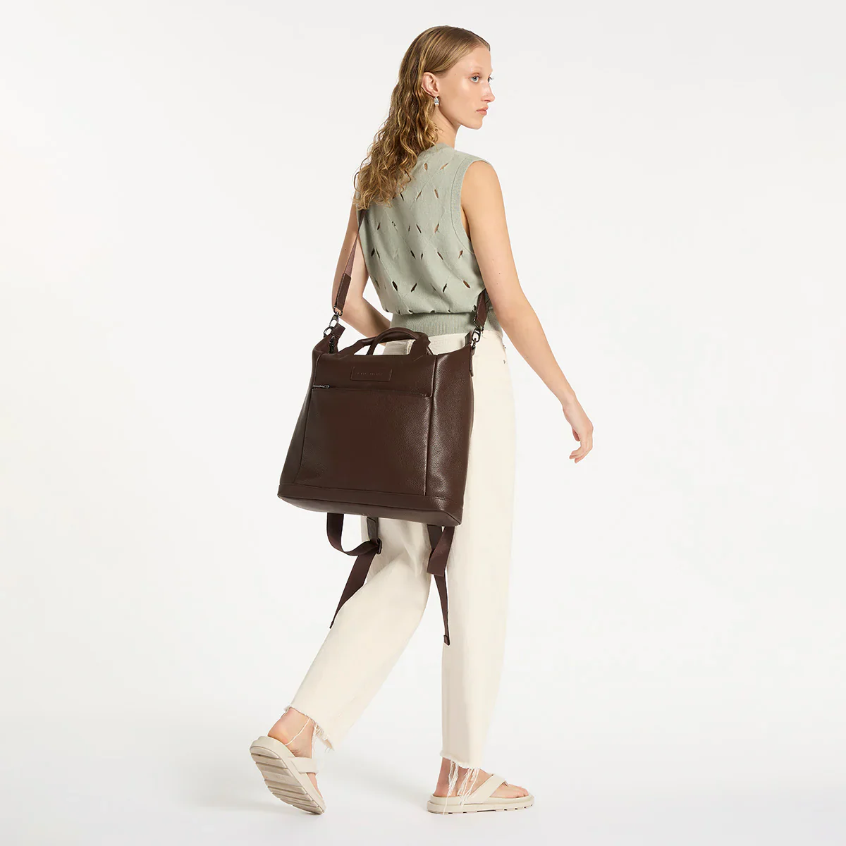 Comes In Waves Bag - Cocoa - Image 10