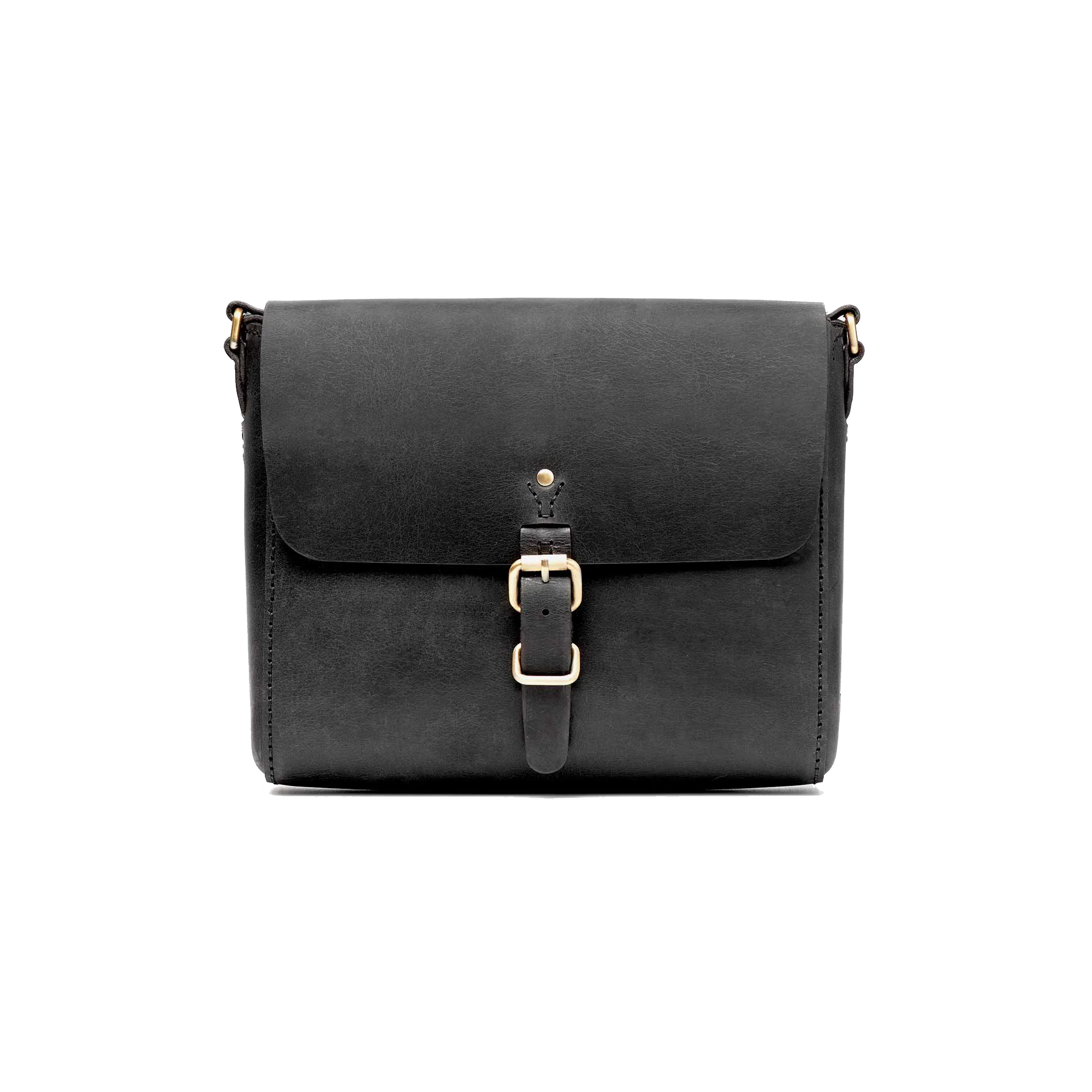 Companion Ethical Leather Satchel - Black - Image 3