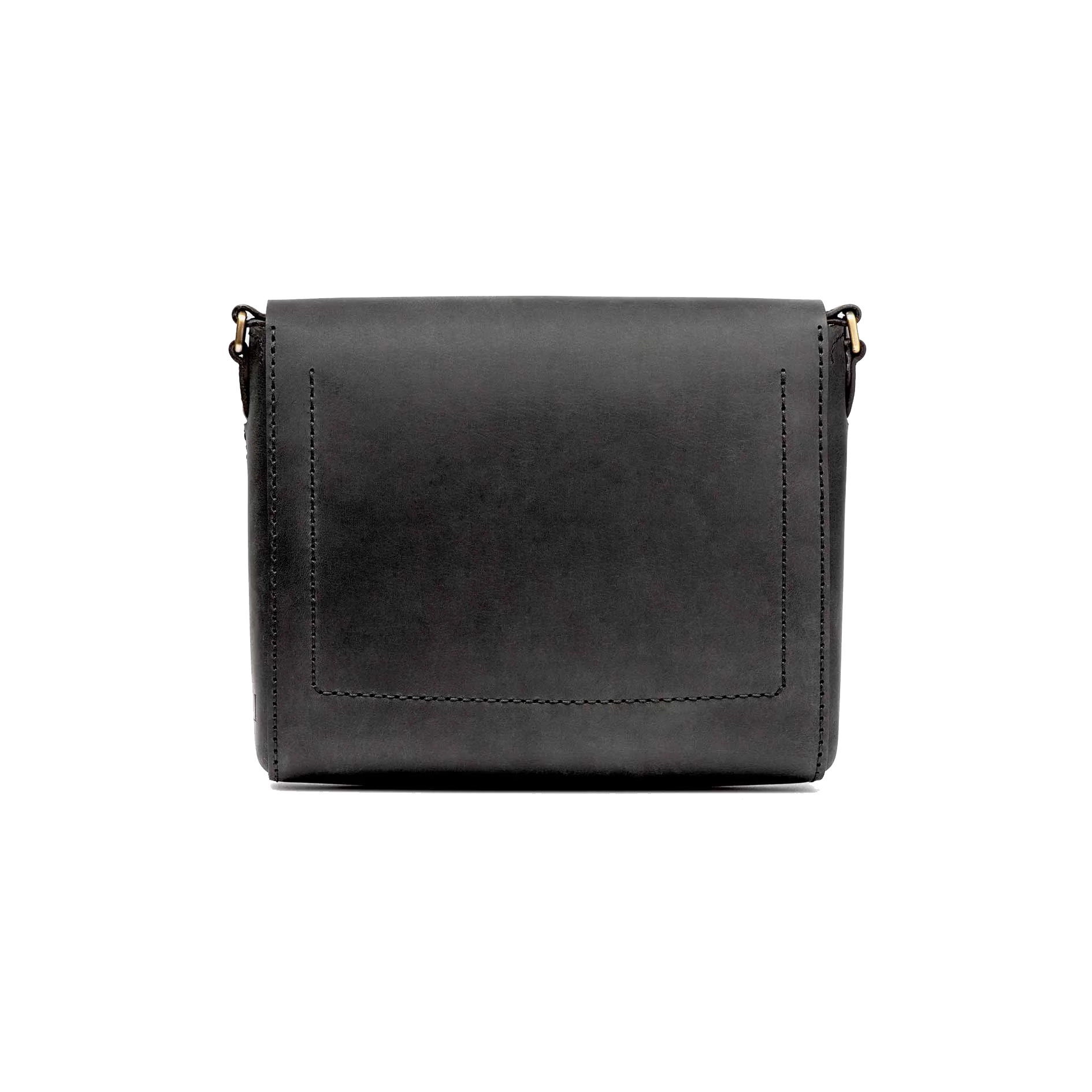 Companion Ethical Leather Satchel - Black - Image 4