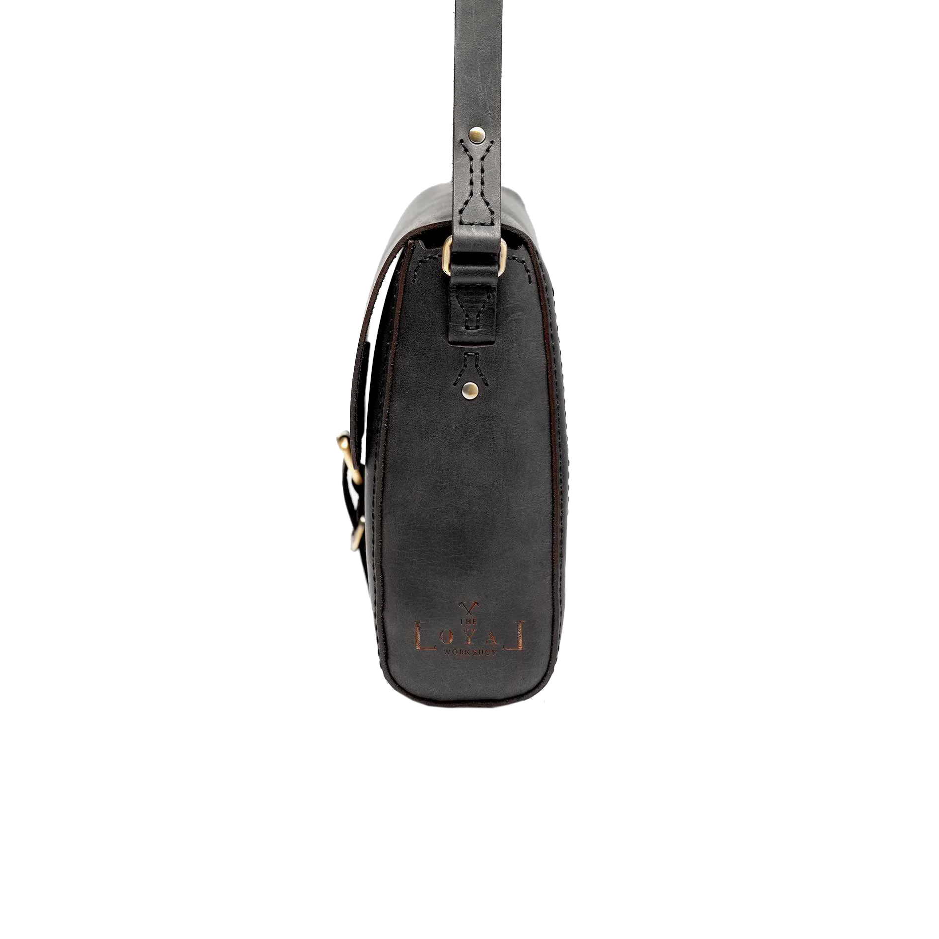 Companion Ethical Leather Satchel - Black - Image 5