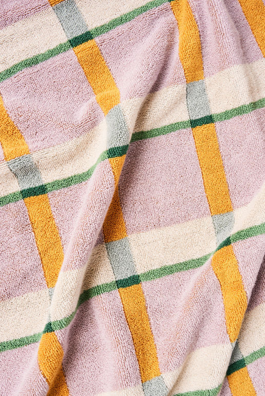 Cozumel Beach Towel - Satsuma / Multi - Image 3