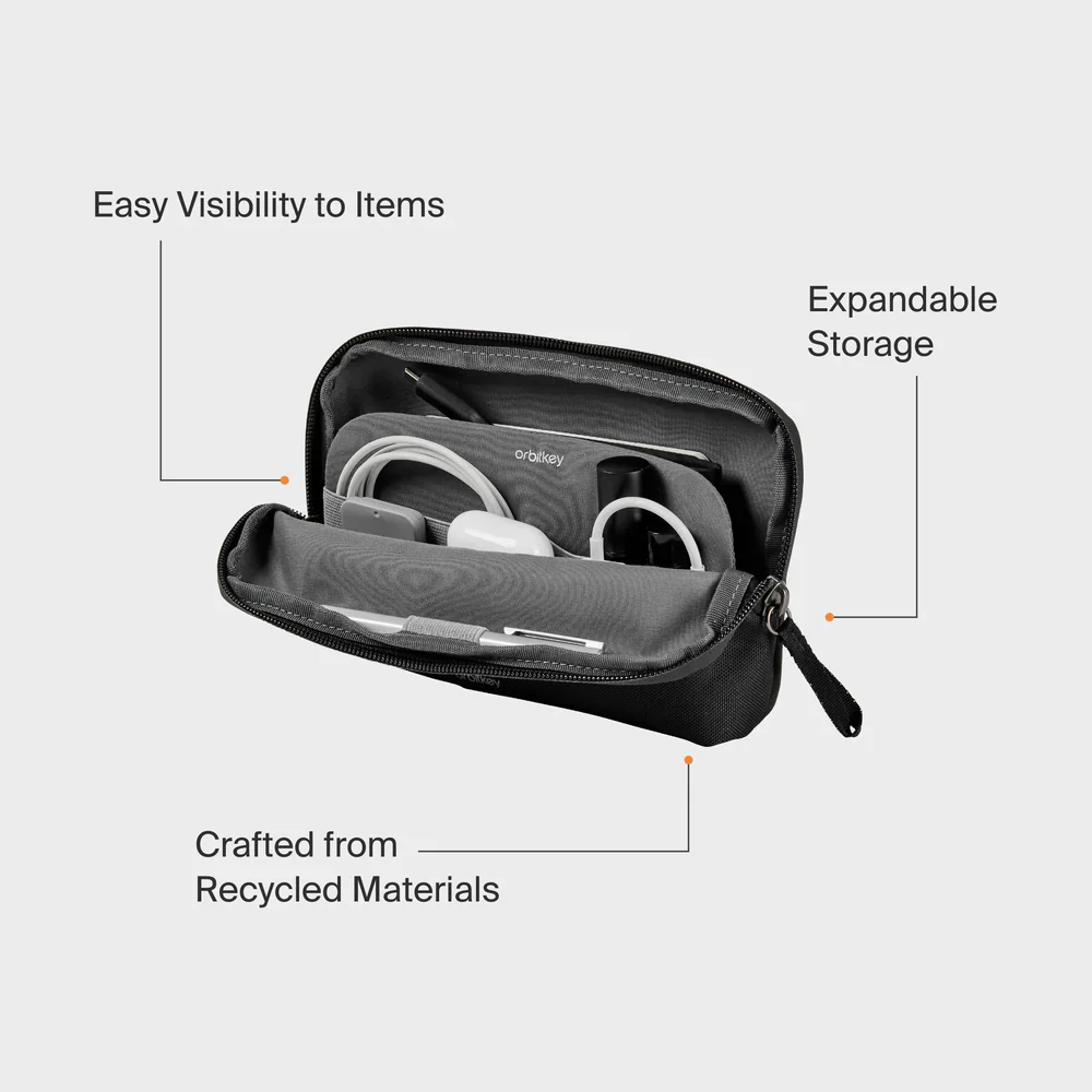 Desk Pouch - Black - Image 3
