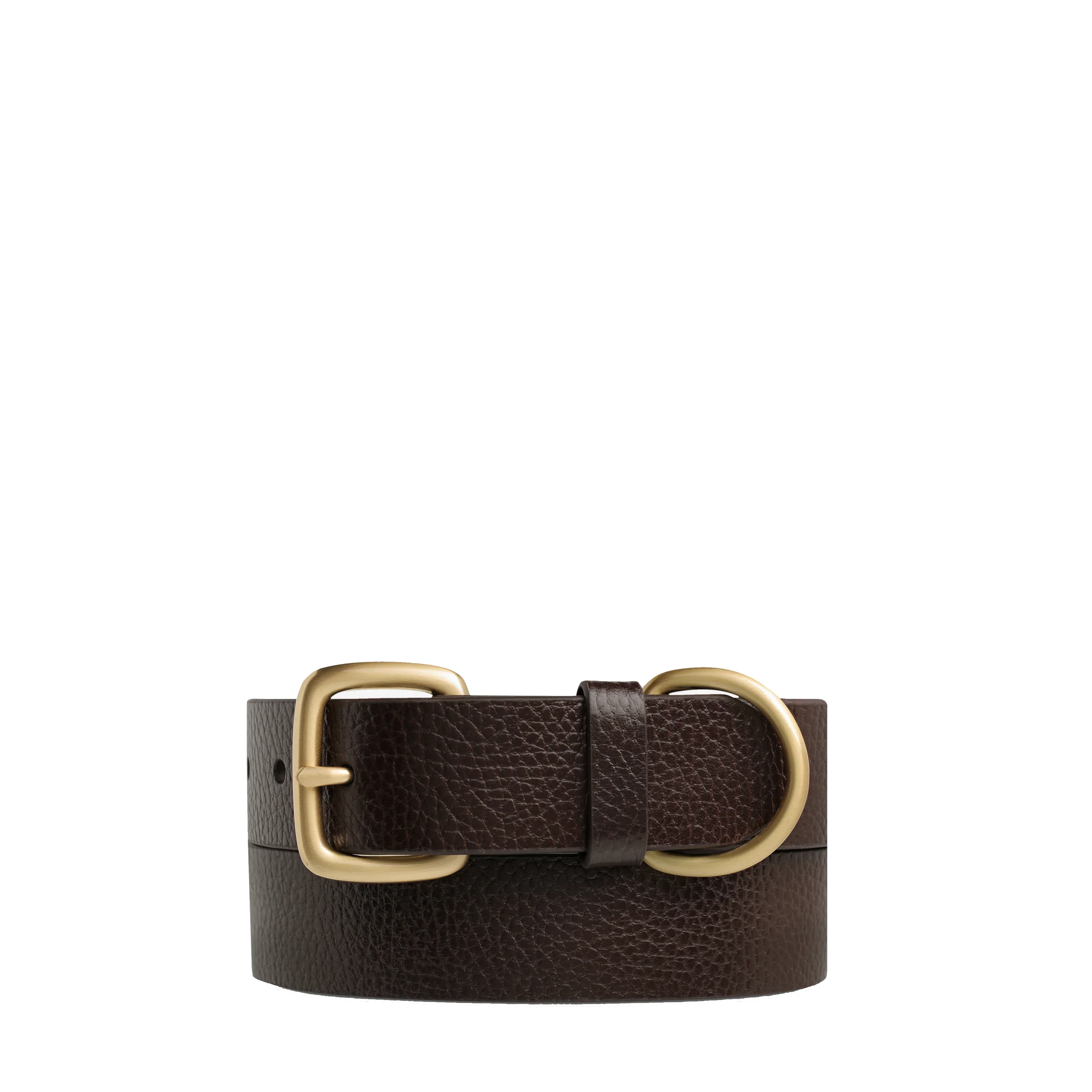 Disarm Belt - Chocolate/Gold