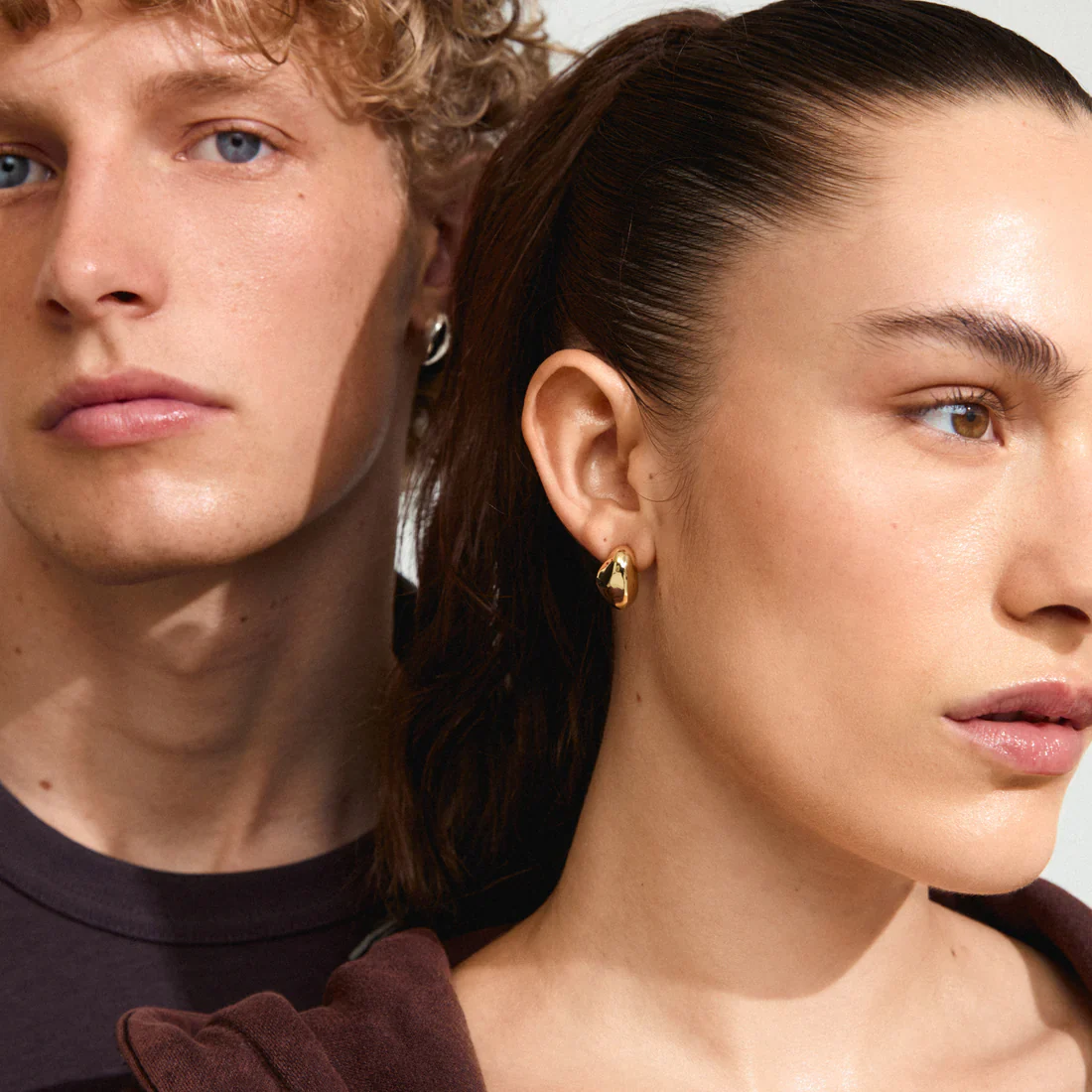 Dune Earrings - Gold Plated - Image 2