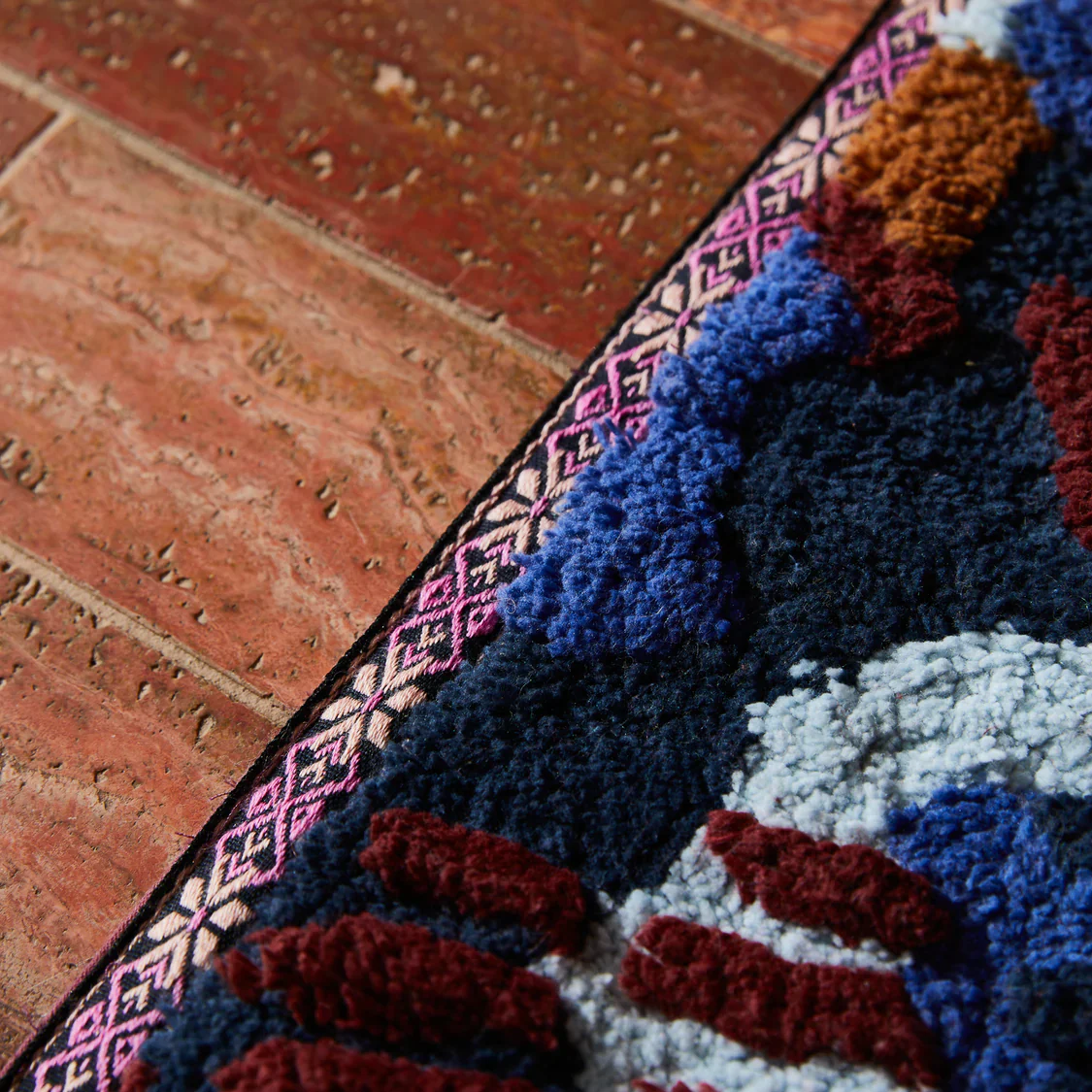 Eliza Bath Mat - Rosewood - Image 3