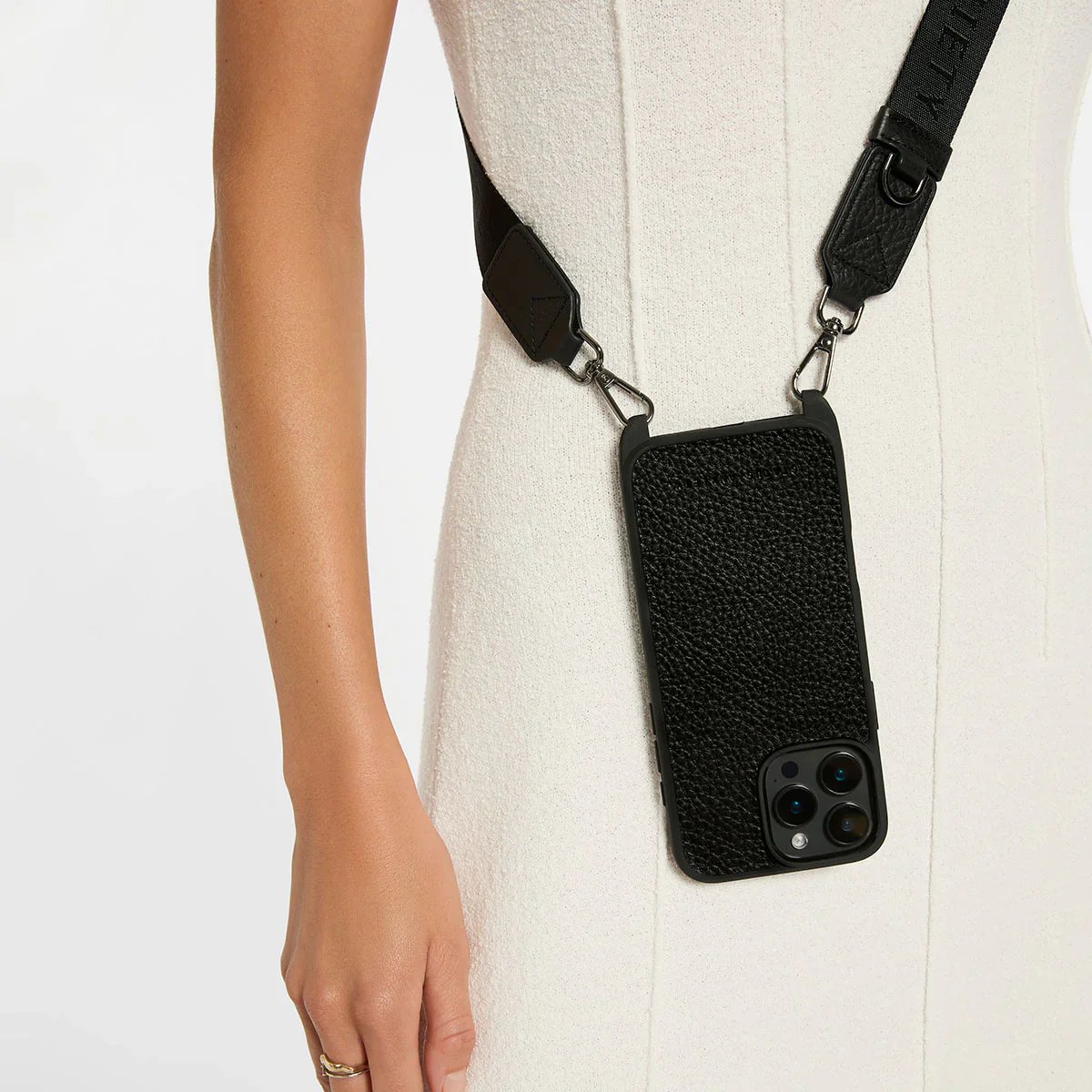 Enough To Leave Phone Case - Black - Image 3