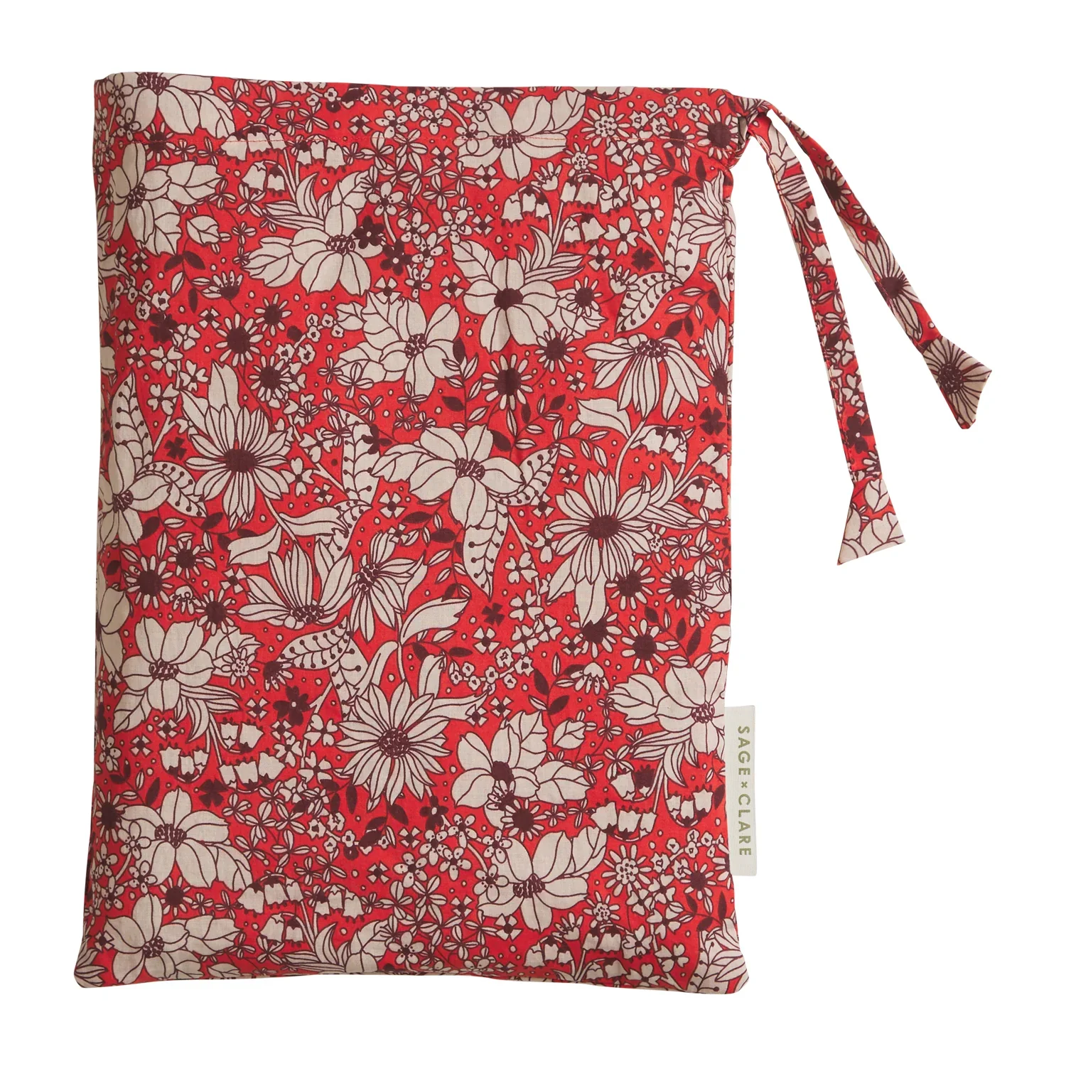 Evette Cotton Sheet - Scarlet - Image 5