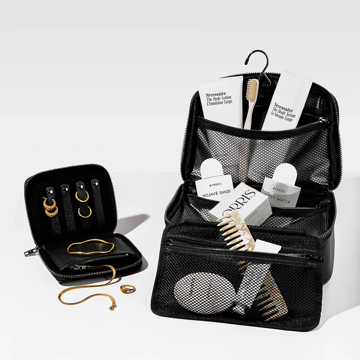 Farther Away Toiletry Bag - Black - Image 7