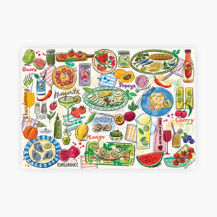 Feast and Fizz - 1000 Piece Puzzle - Image 3