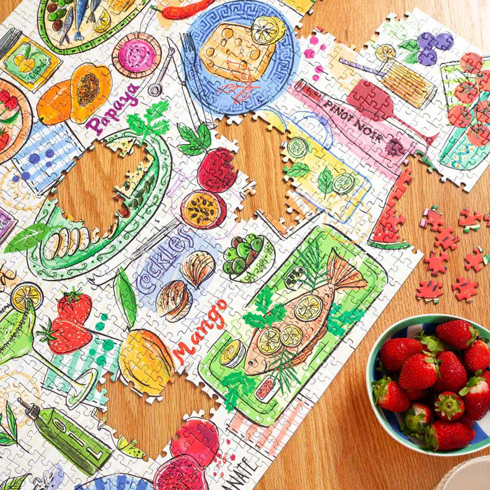 Feast and Fizz - 1000 Piece Puzzle - Image 5