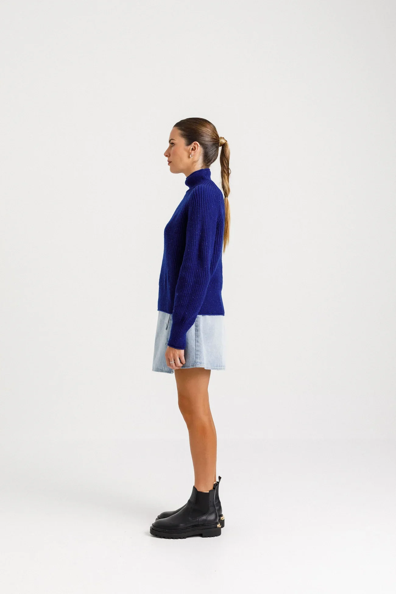 Flick Emily Jumper - Navy - Image 6