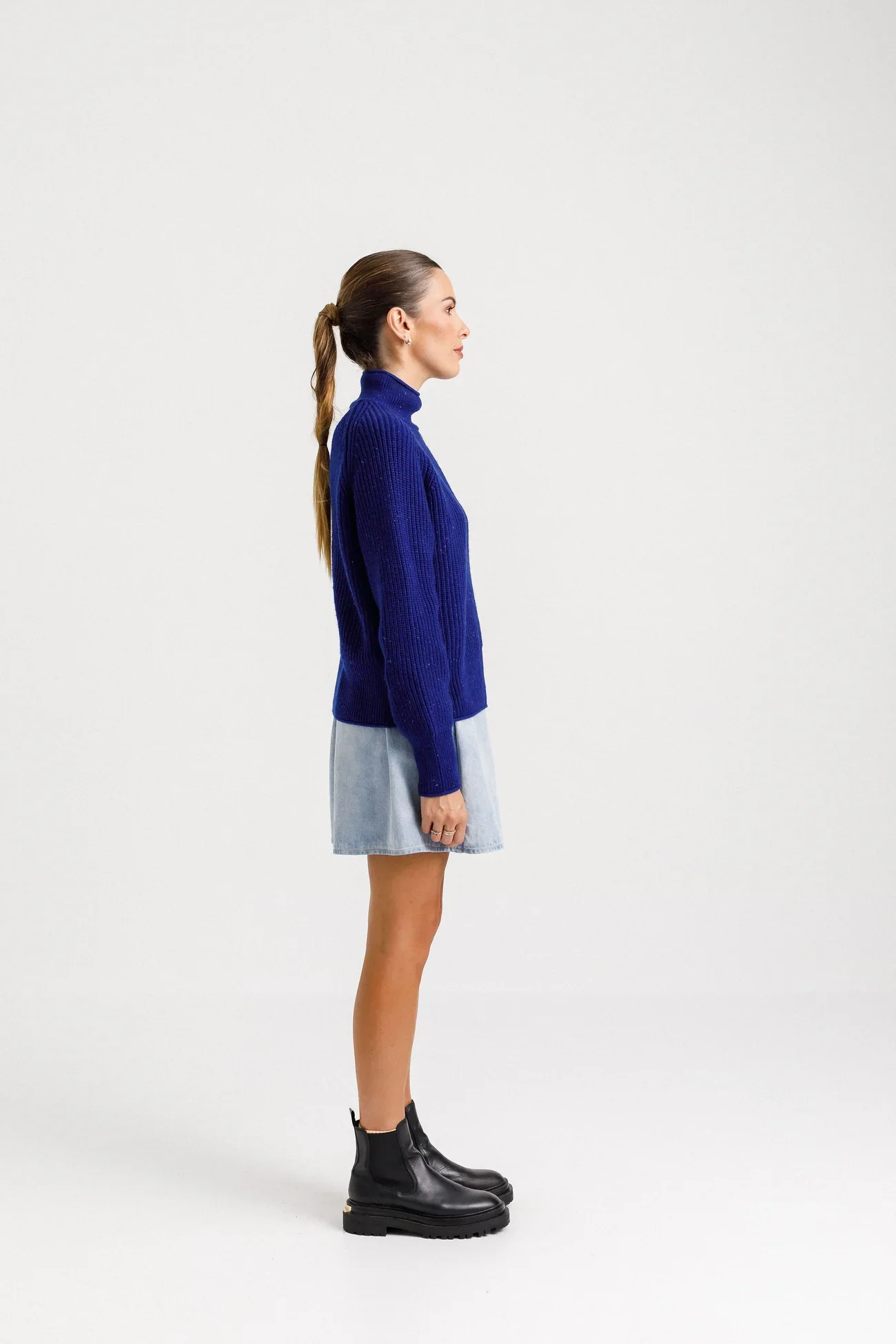 Flick Emily Jumper - Navy - Image 7