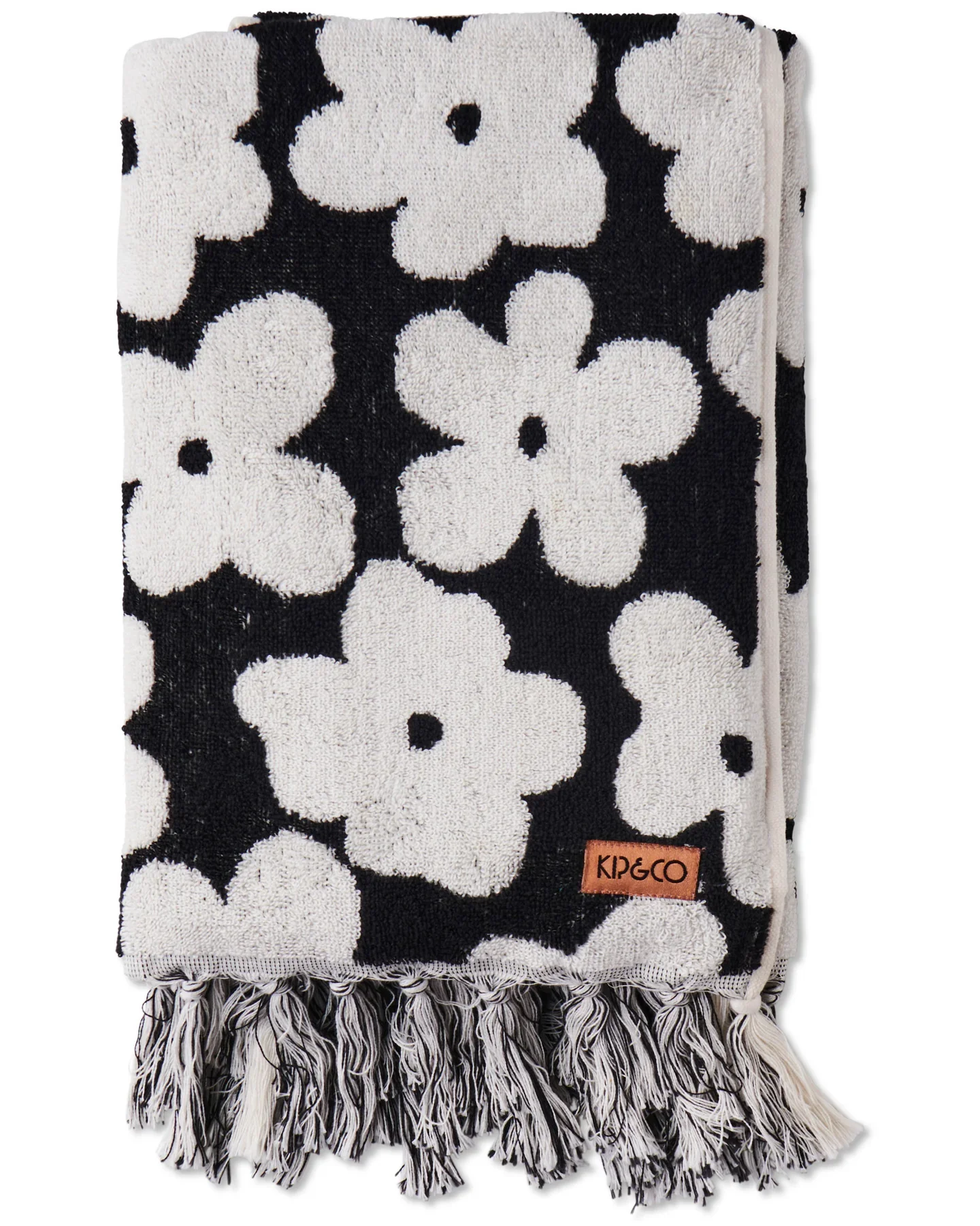 Terry Bath Towel - Flower Face