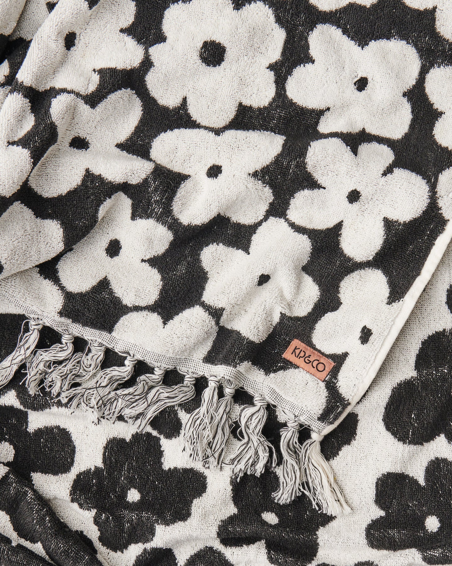 Terry Bath Towel - Flower Face - Image 2
