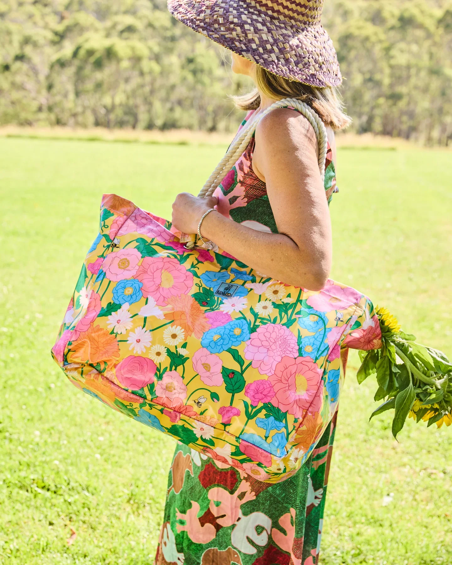 Carry All Bag - Follow The Sun Yellow - Image 2
