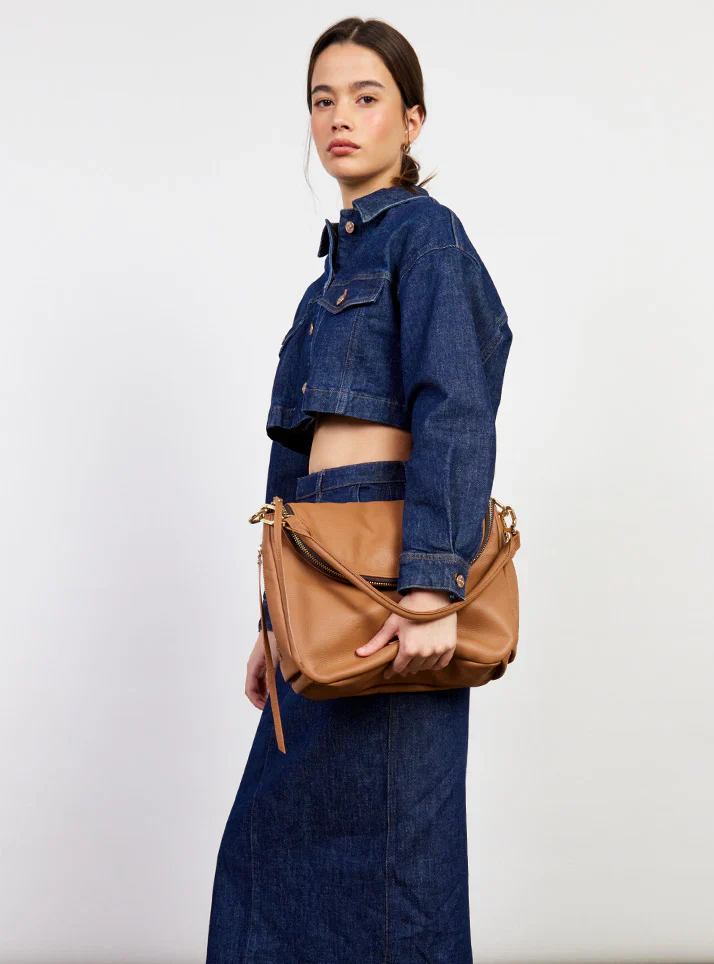 Frankie Shoulder Bag - Toffee - Image 5