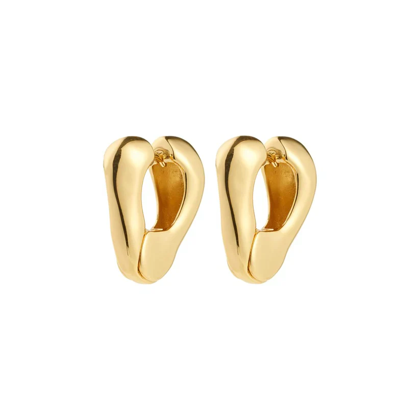 Free Hoop Earrings - Gold Plated