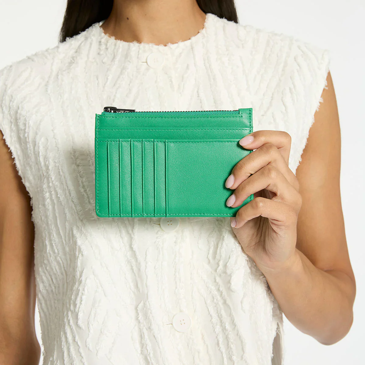 Gone Again Wallet - Emerald Nappa - Image 2